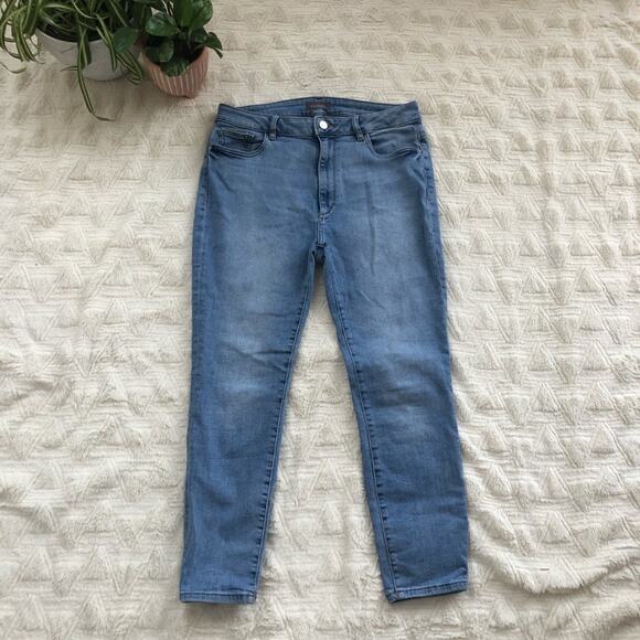 DL1961 Farrow High Waist Crop Skinny Jeans - Picture 2 of 6